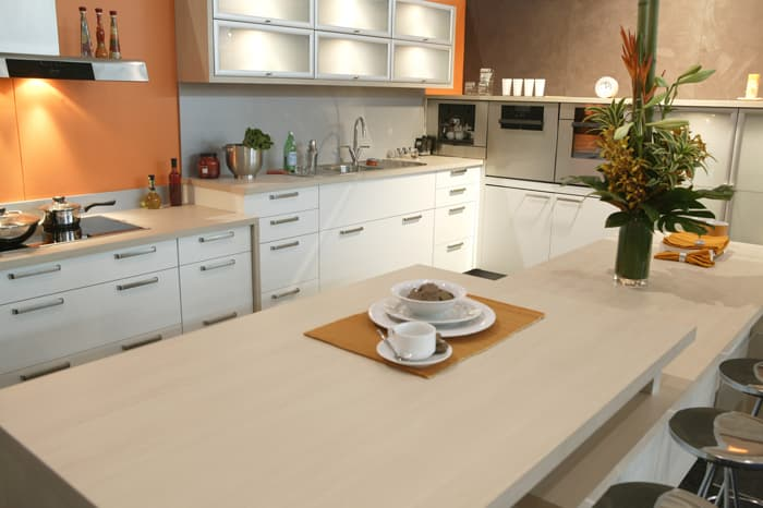 Ergonomic benchtop height kitchen